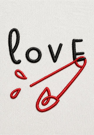 T-shirt Classic Brodé "Love"
