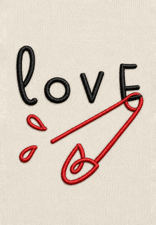 T-shirt Classic Brodé "Love"