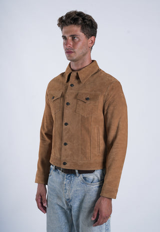 Veste Suede Brodée "Brutal"