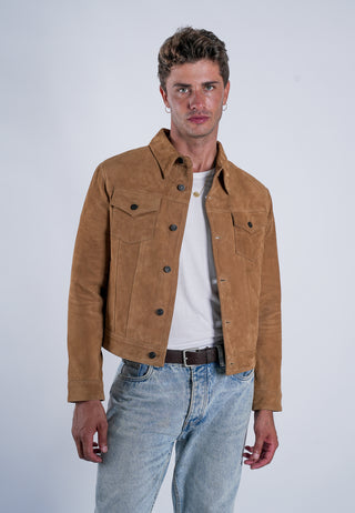 Veste Suede Brodée "Brutal"