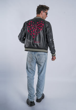 Veste Varsity Brodée "Sweetheart"