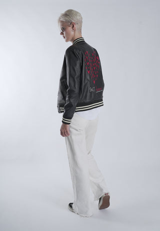 Veste Varsity Brodée "Sweetheart"