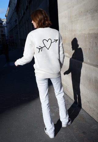 Sweatshirt Oversize Brodé "El Amor"