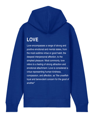 Hoodie à Zip "Love Definition"