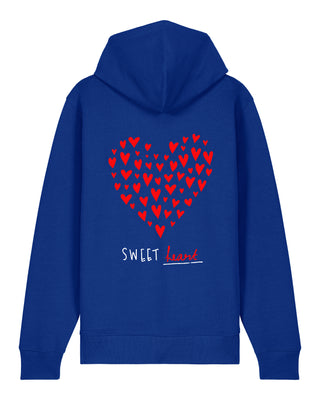 Hoodie à Zip Brodé "Sweet Heart"