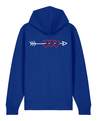 Hoodie à Zip Brodé "Arrow"