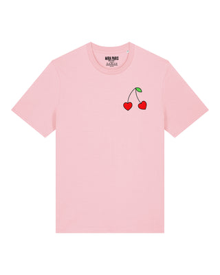 T-shirt Classic Brodé "Cerises"