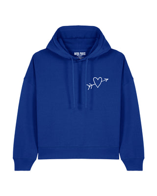 Cropped Hoodie Brodé "El Amor"