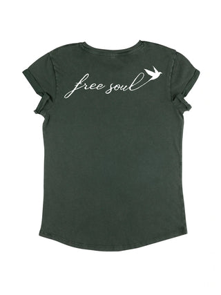 T-shirt Roll Up "Free Soul"