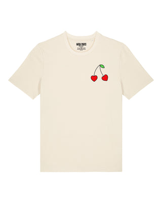 T-shirt Classic Brodé "Cerises"