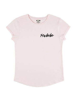 T-shirt Roll Up Brodé "Habibi"