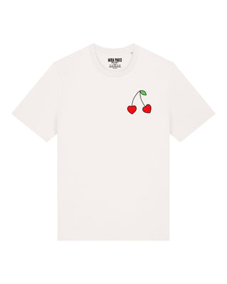 T-shirt Classic Brodé "Cerises"