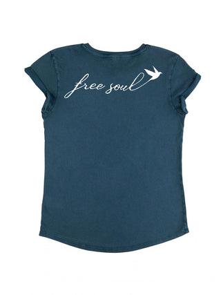 T-shirt Roll Up "Free Soul"