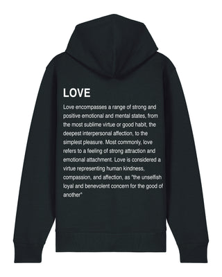 Hoodie à Zip "Love Definition"