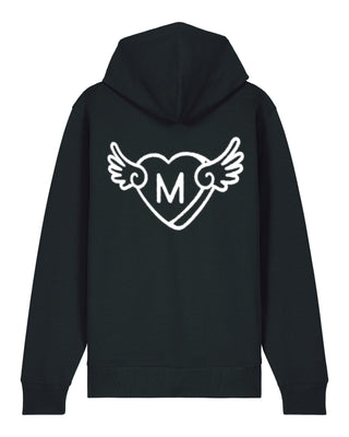 Hoodie à Zip Brodé "Wings"