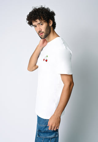 T-shirt Classic Brodé "Cerises"