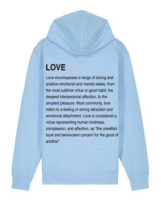 Hoodie à Zip "Love Definition"