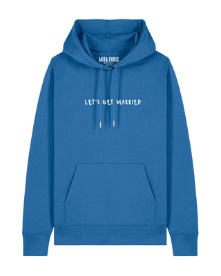 Hoodie Classic Brodé "Let's Get Married"