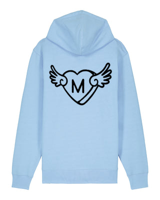 Hoodie à Zip Brodé "Wings"