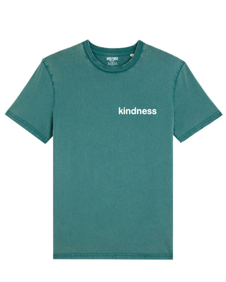 T-shirt Vintage Brodé "Kindness"