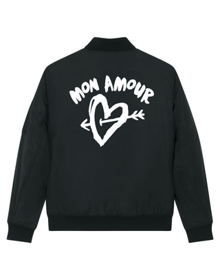 Veste Bomber Brodée "Mon Amour"