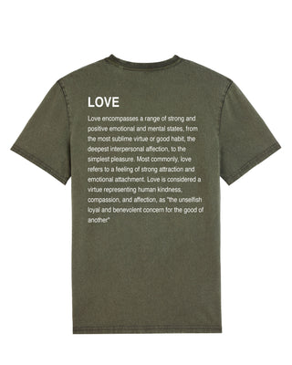 T-shirt Vintage "Love Definition"