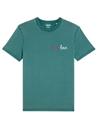 T-shirt Vintage Brodé "Self Love"