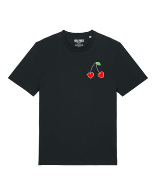 T-shirt Classic Brodé "Cerises"