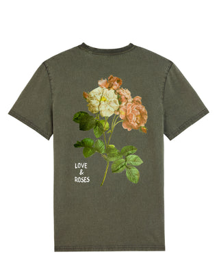 T-shirt Vintage "Love & Roses"