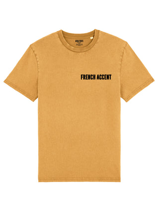 T-shirt Vintage Brodé "French Accent"