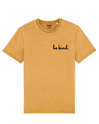 T-shirt Vintage Brodé "Be Kind"