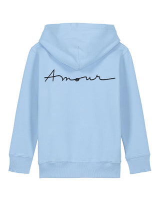 Hoodie Kids Brodé "Amour"