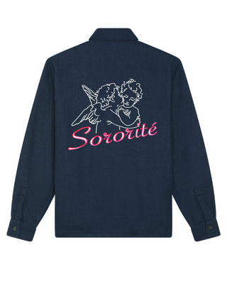 Chemise Oversize Brodée "Sororité"