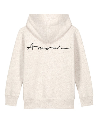 Hoodie Kids Brodé "Amour"