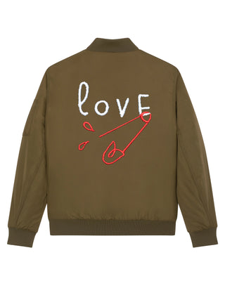 Veste Bomber Brodée "Love"