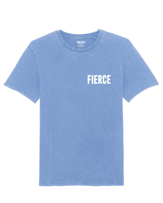 T-shirt Vintage Brodé "Fierce"