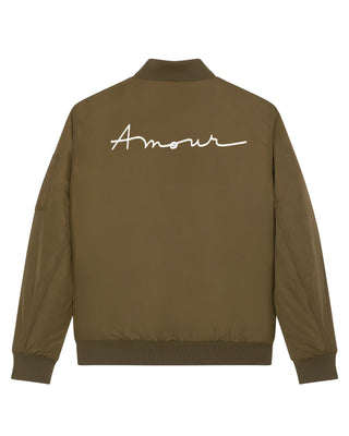 Veste Bomber Brodée "Amour"