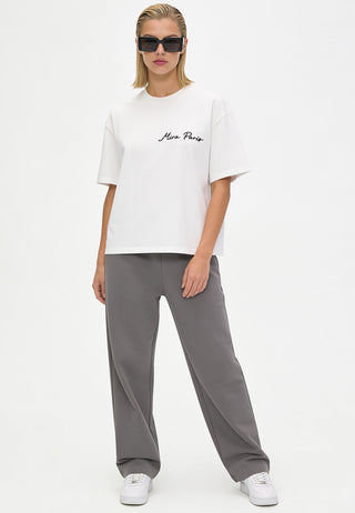 T-shirt Boxy "Life Is Short"