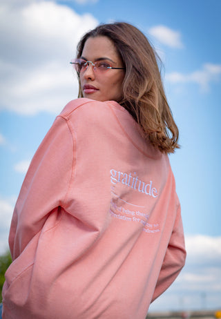 Sweatshirt Vintage Brodé "Gratitude"