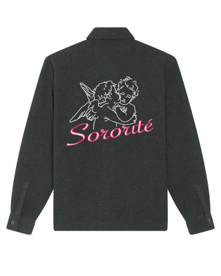 Chemise Oversize Brodée "Sororité"