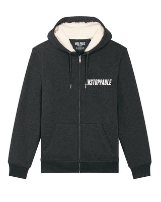 Hoodie Sherpa Brodé "unstoppable"