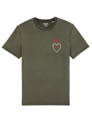 T-shirt Vintage Brodé "Lover"