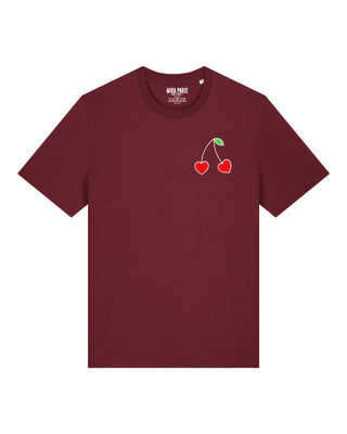 T-shirt Classic Brodé "Cerises"