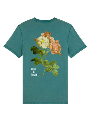 T-shirt Vintage "Love & Roses"