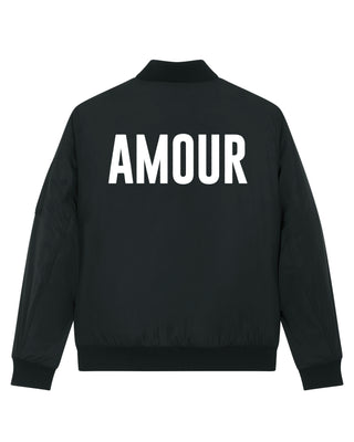 Veste Bomber Brodée "Amour"