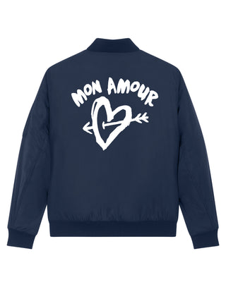 Veste Bomber Brodée "Mon Amour"