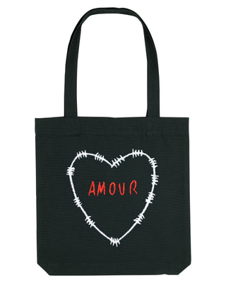 Tote Bag Brodé "Amour"