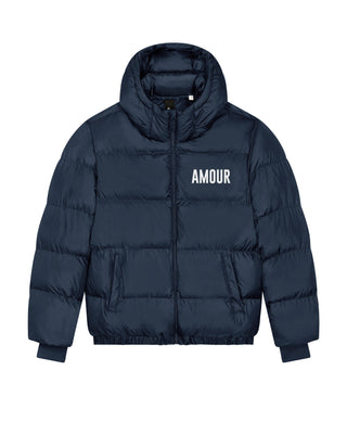 Doudoune Oversize Brodée "Amour"