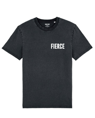 T-shirt Vintage Brodé "Fierce"