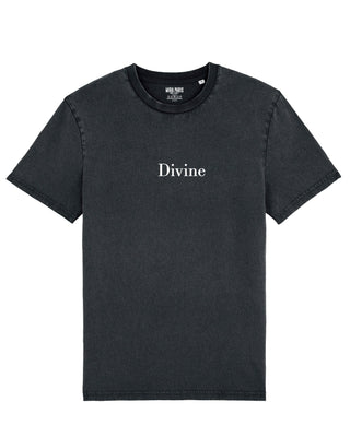 T-shirt Vintage Brodé "Divine"